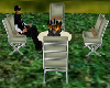 outdoor firepit n chairs