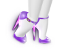Iridescent Heels Purple