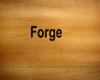 Forge Plaque
