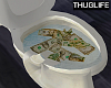 Toilet Bowl w/ Money