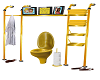 Yellow Toilet Set