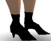 CL Mat Black Ankle Boots