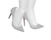 *B* White Holiday Heels