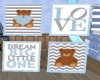 baby boy wall hanging