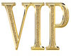 J|Gold VIP Sign