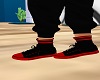 (F) Red/Blk Sneaker