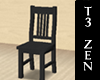 T3 Zen Dining Chair-Dark