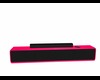 Black & Pink Tv Stand