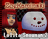 First Lolita Snowman 2