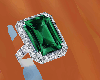 Emerald Friendship Ring