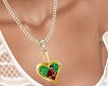 Heart pendant with chain