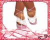 Pink Lace Shoes