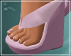 Pink Beach Wedges
