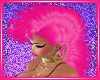 Hot Pink Mohawk Hair