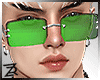 !R Square Shades Green