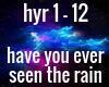 have you seen the rain