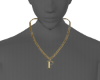 F Letter Male Chain