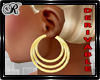 TripleHoop Earrings *Drv
