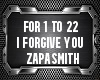I Forgive You For Me
