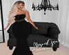 Xoey Black Gown