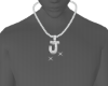 " J " Tennis Chain (M)