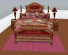 Country Pink Quilt Bed