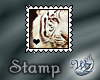 Animal Stamp - Wht Tiger