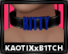 Kitty Collar blue