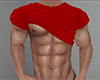 Red Rolled Shirt 2 (M)