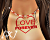 [X] necklace LoveForever