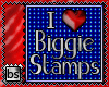 animated biggie stamp