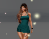 LLTE Petrol Green Dress