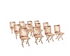 Pink Rose Wedding chairs