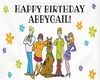 Abbygail Birthday Banner