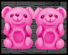 Bear Slippers pink