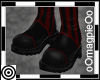 Red Striped Boots F V1