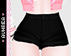 Ⓐ Shorts Black