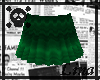 Green Striped Skirt