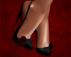 (KUK)black shoes&roses