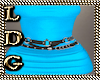 Blue Biker Dress