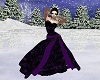 .e. Purple Black Gown
