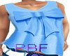 PBF*Baby Blue Bow Top