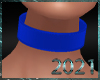 💀| Collar: Blue