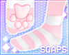 +Kitten Socks Pink