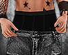 $black denim pants