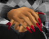 Donna Reds Long Nails