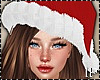 Christmas Hat Brunette