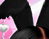{L} Bunny ears black