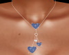 Sapphire D Hert Necklace
