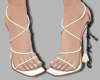 AV | White Silk Heels